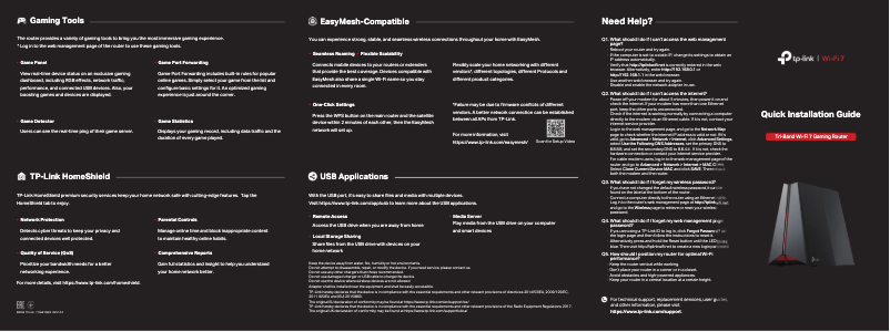 Página 1 del manual Manual de usuario TP-Link Archer GE550