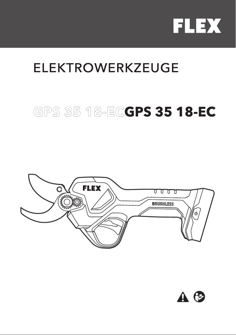Page n°1 - Manuel utilisateur Flex GPS 35 18-EC