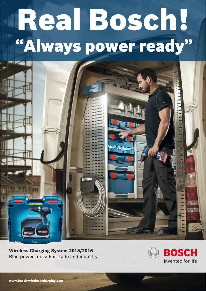 Page n°1 - Manuel utilisateur Bosch Wireless Charging Holster Professional