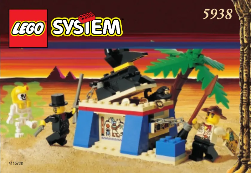 Page n°1 - Manuel utilisateur Lego Adventurers 5938