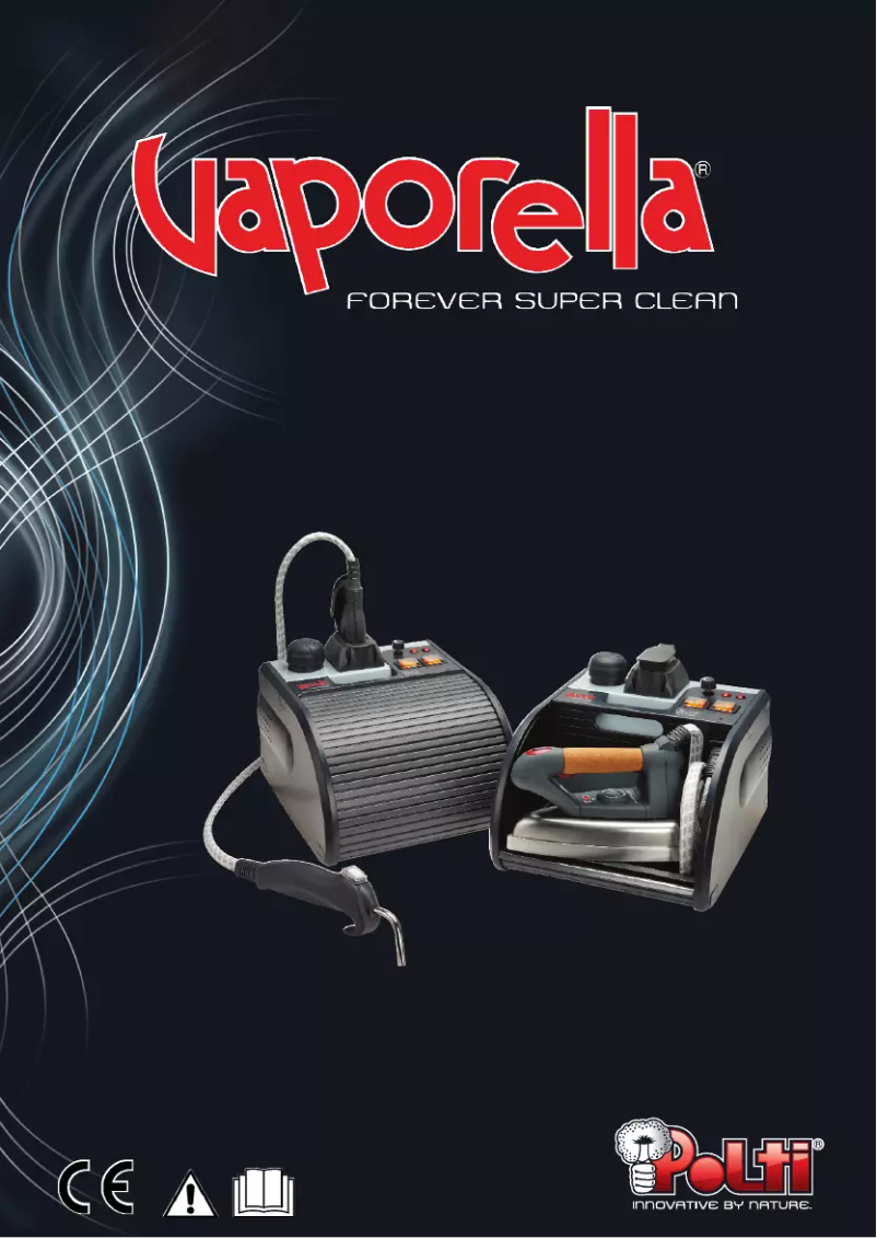 Image de la première page du manuel de l'appareil Vaporella Forever SUPER CLEAN