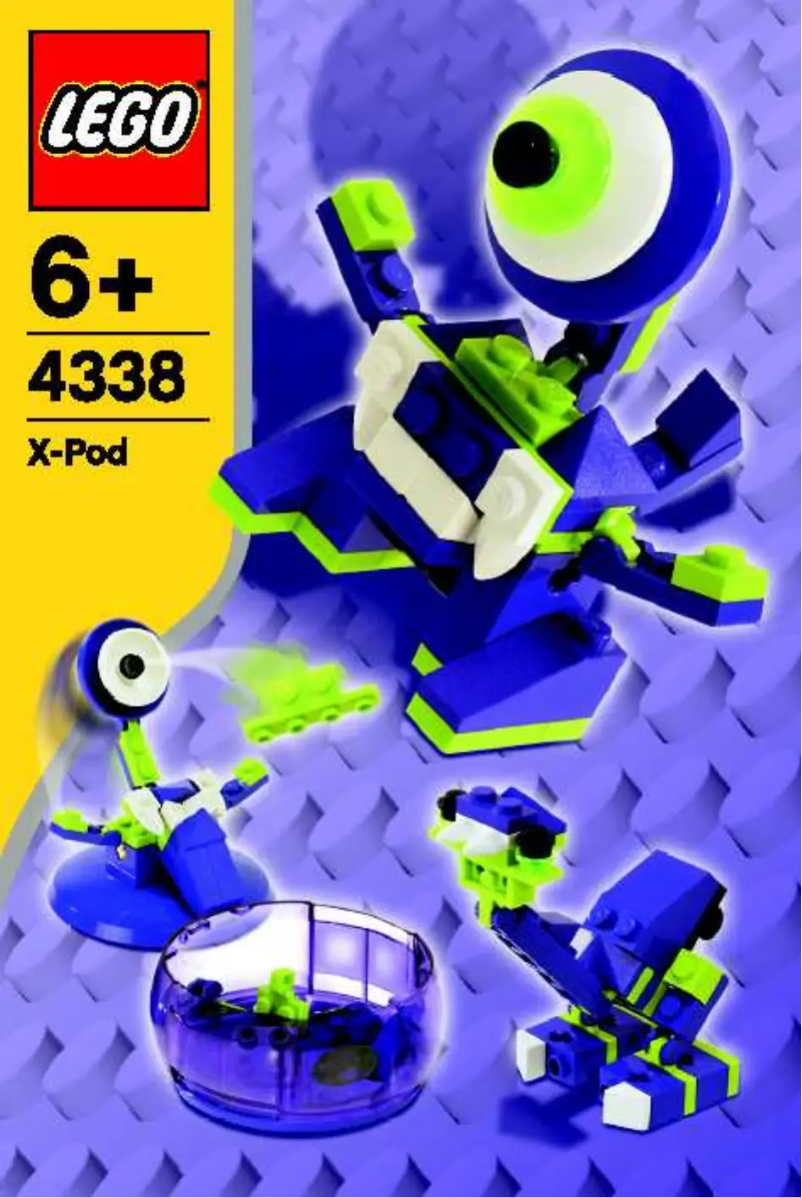Page 1 of the manual User Manual Lego Monster Pod