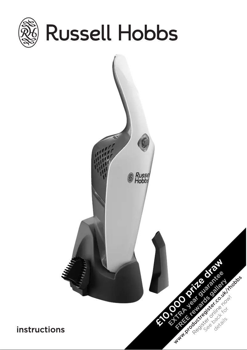 Page n°1 - Manuel utilisateur Russell Hobbs 19860