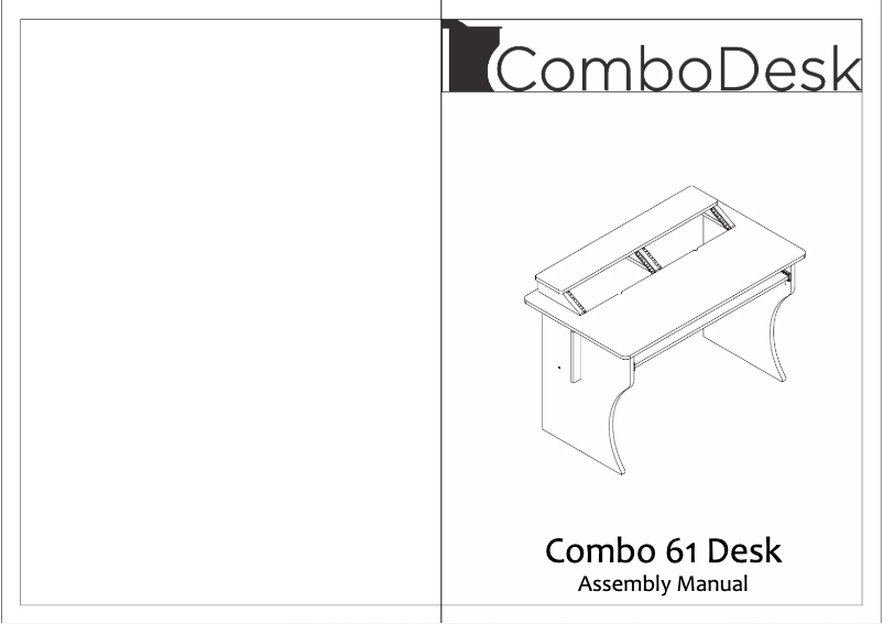 Image de la première page du manuel de l'appareil ComboDesk 61