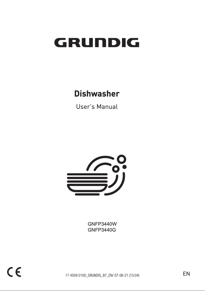 Page n°1 - Manuel utilisateur Grundig GNFP3440