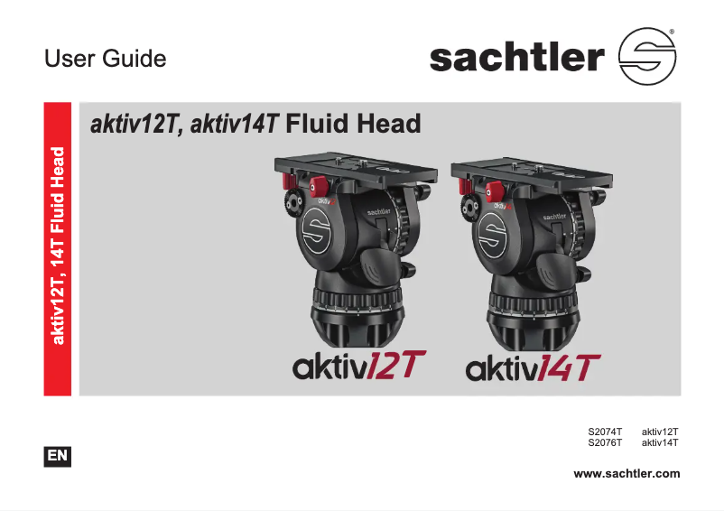 Página 1 del manual Manual de usuario Sachtler aktiv12T