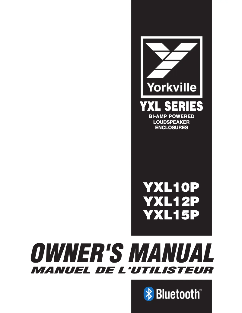 Página 1 del manual Manual de usuario Yorkville YXL10P