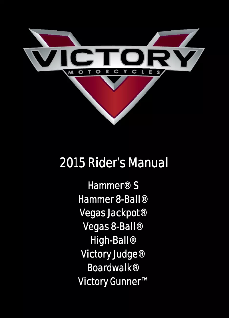 Página 1 del manual Manual de usuario Victory Gunner (2015)