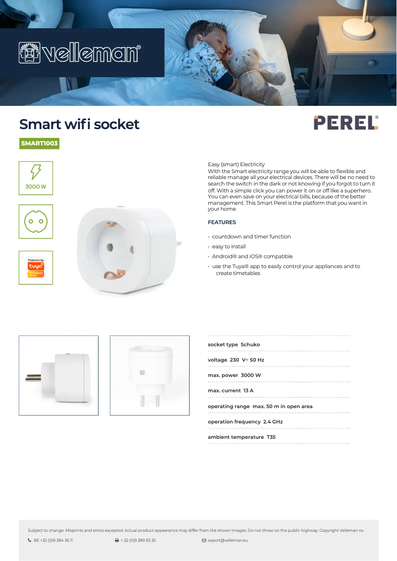 Image de la première page du manuel de l'appareil SMART1003