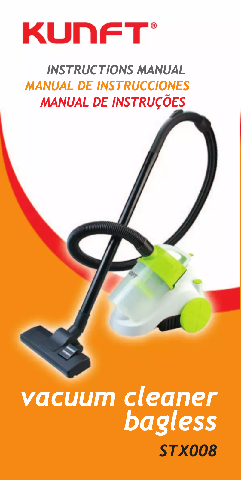 Página 1 del manual Manual de usuario Kunft STX008