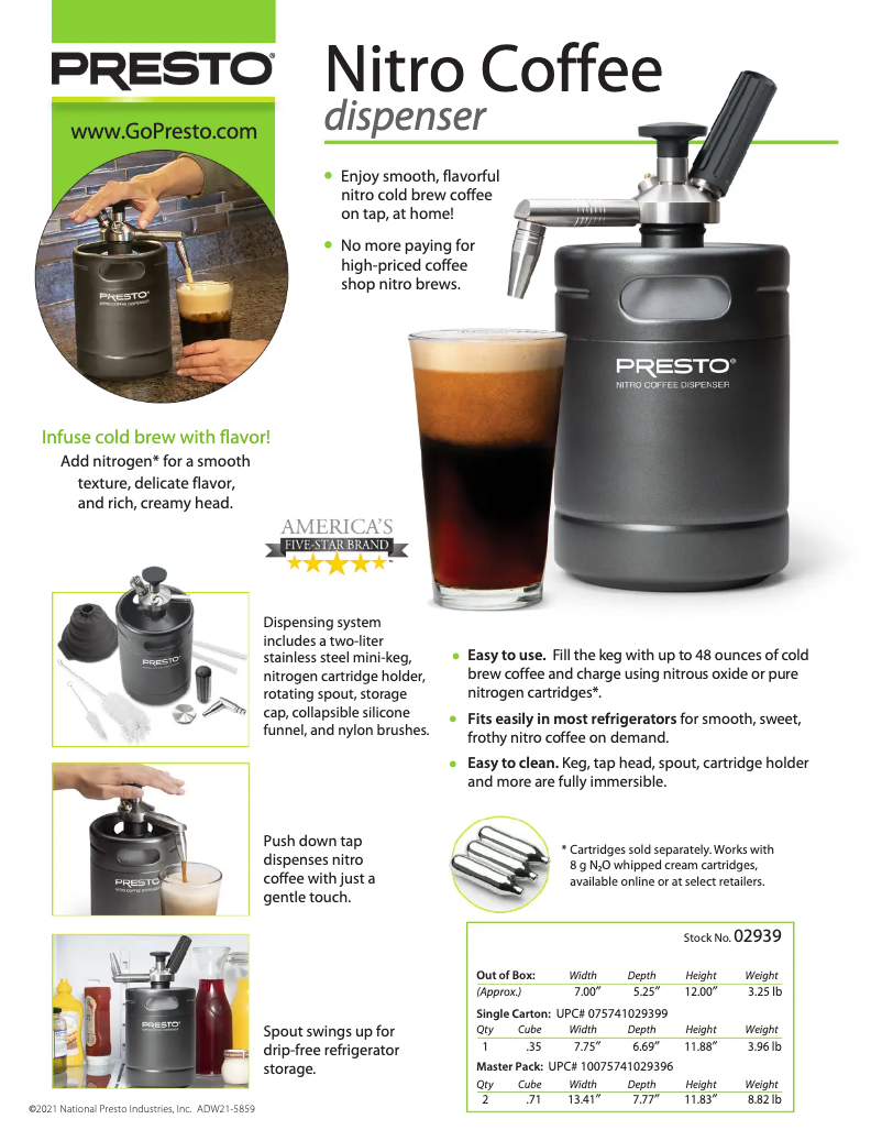 Image de la première page du manuel de l'appareil Nitro 02939