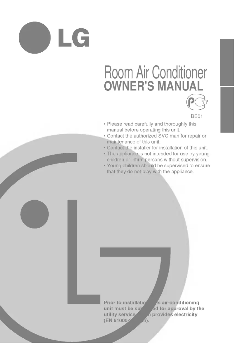 Página 1 del manual Manual de usuario LG LSUT246EEL