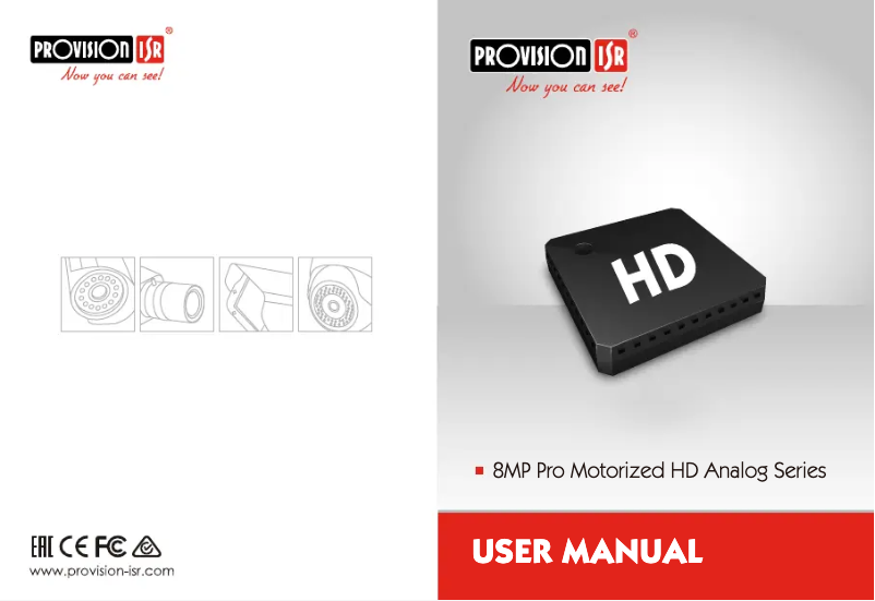 Page 1 de la notice Manuel utilisateur Provision-ISR I4-380A-MVF