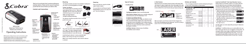 Image de la première page du manuel de l'appareil SPX 6700