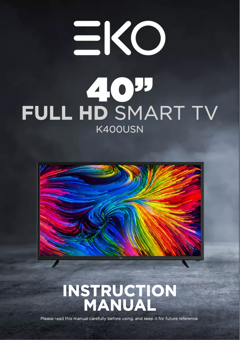 Page 1 de la notice Manuel utilisateur EKO K400USN