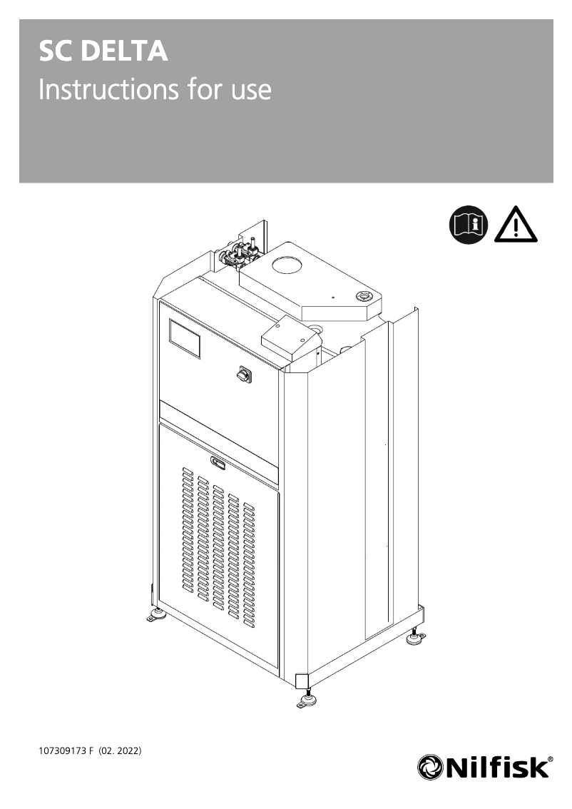 Page n°1 - Manuel utilisateur Nilfisk SC DELTA 8P