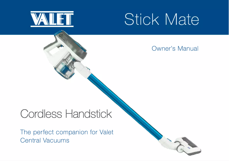 Page n°1 - Manuel utilisateur Valet VAC-400