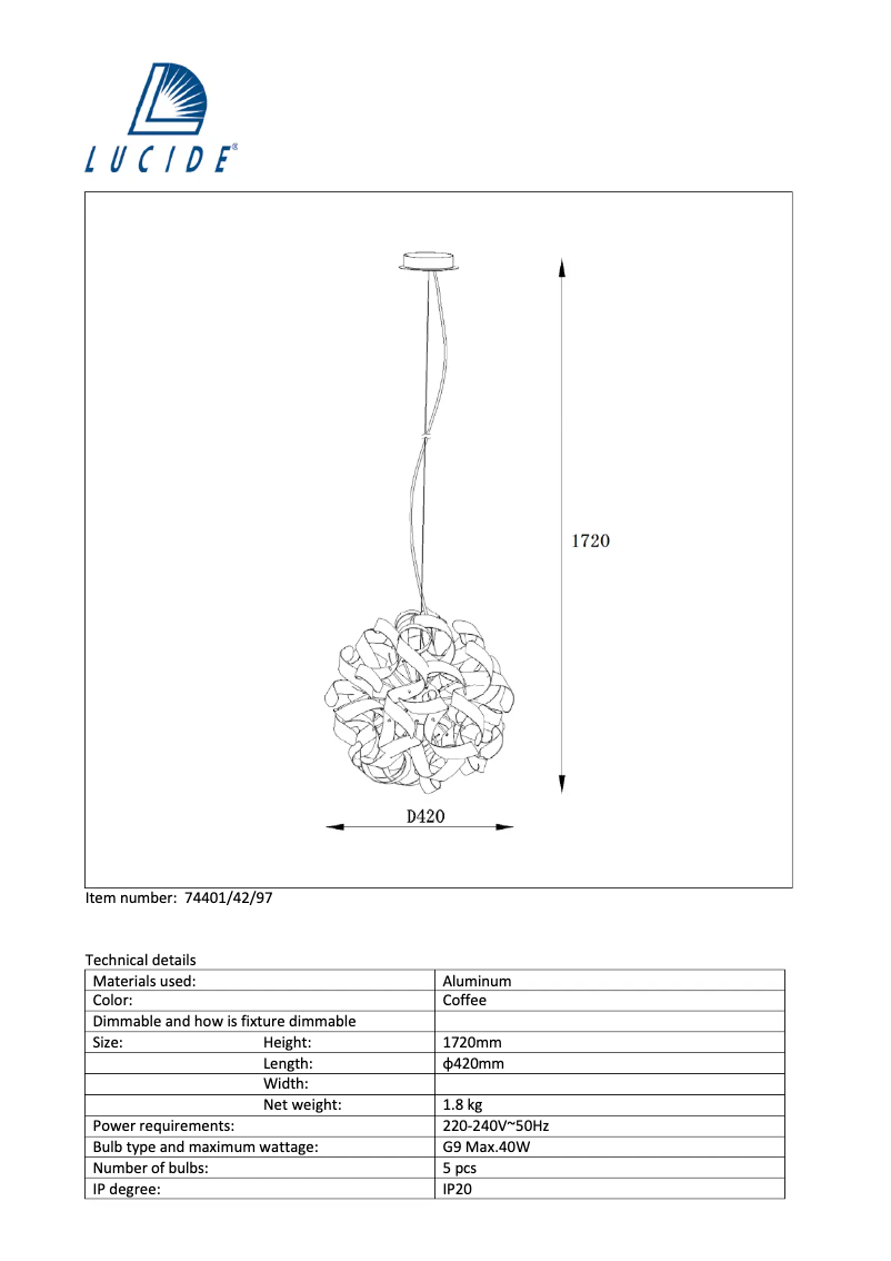 Image de la première page du manuel de l'appareil Atoma 74401/42/97