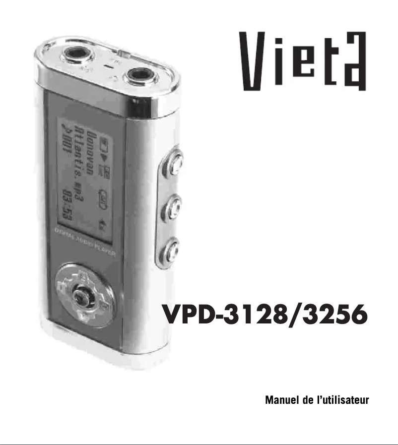 Page n°1 - Manuel utilisateur Vieta VPD-3128