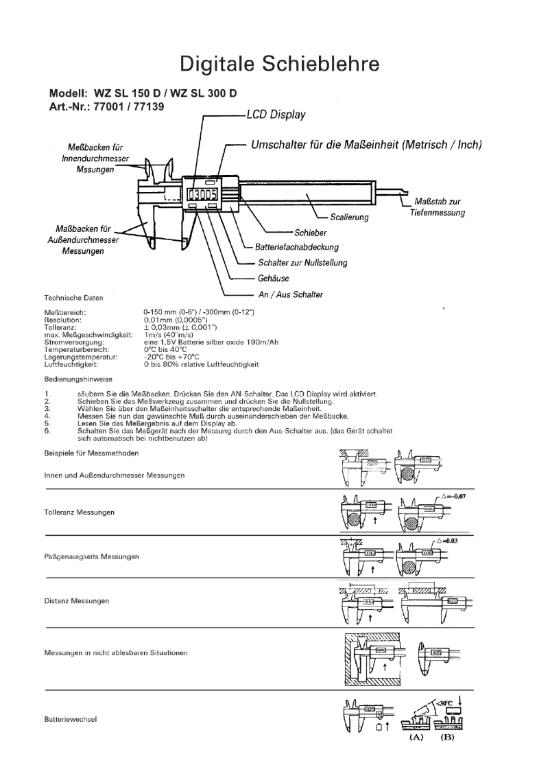 Page 1 de la notice Manuel utilisateur Fixpoint 77001