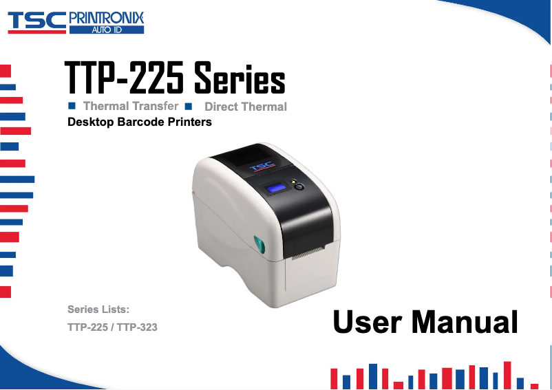 Page 1 de la notice Manuel utilisateur TSC TTP-225