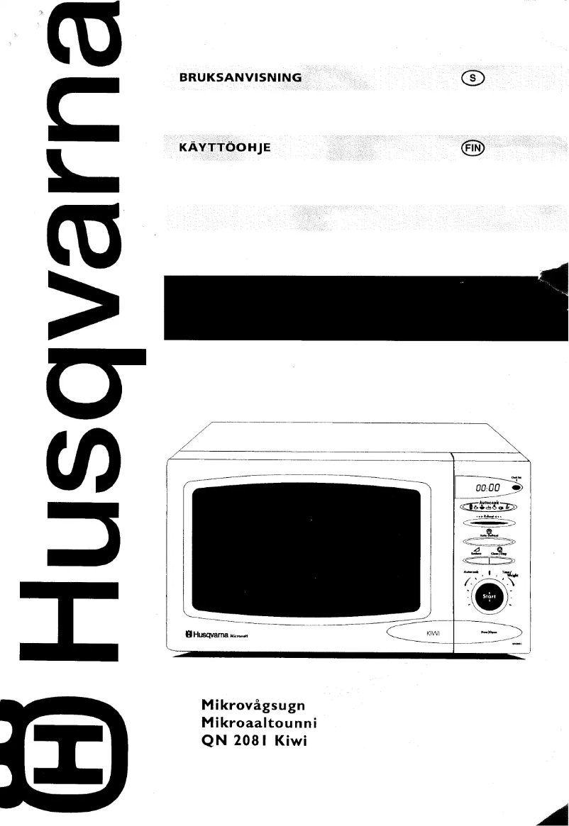 Page n°1 - Manuel utilisateur Husqvarna QN2081 Kiwi