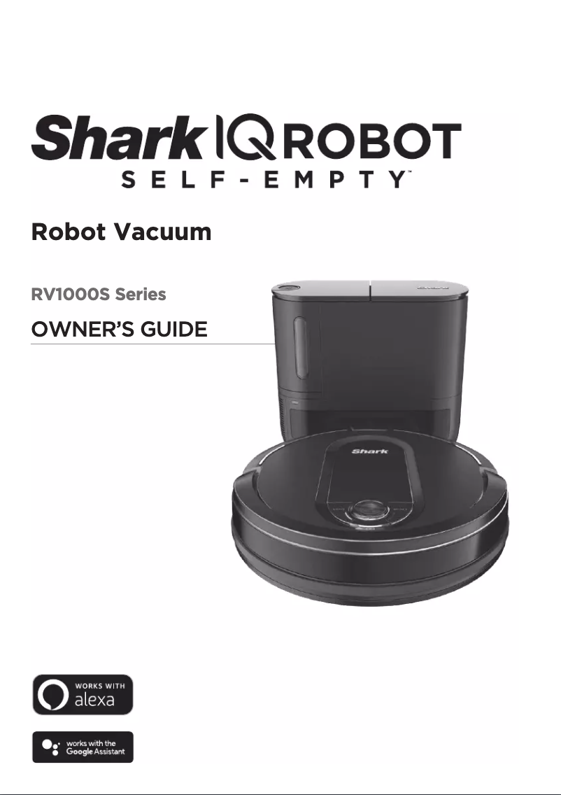 Imagen de la primera página del manual del dispositivo Iq Robot RV1000S