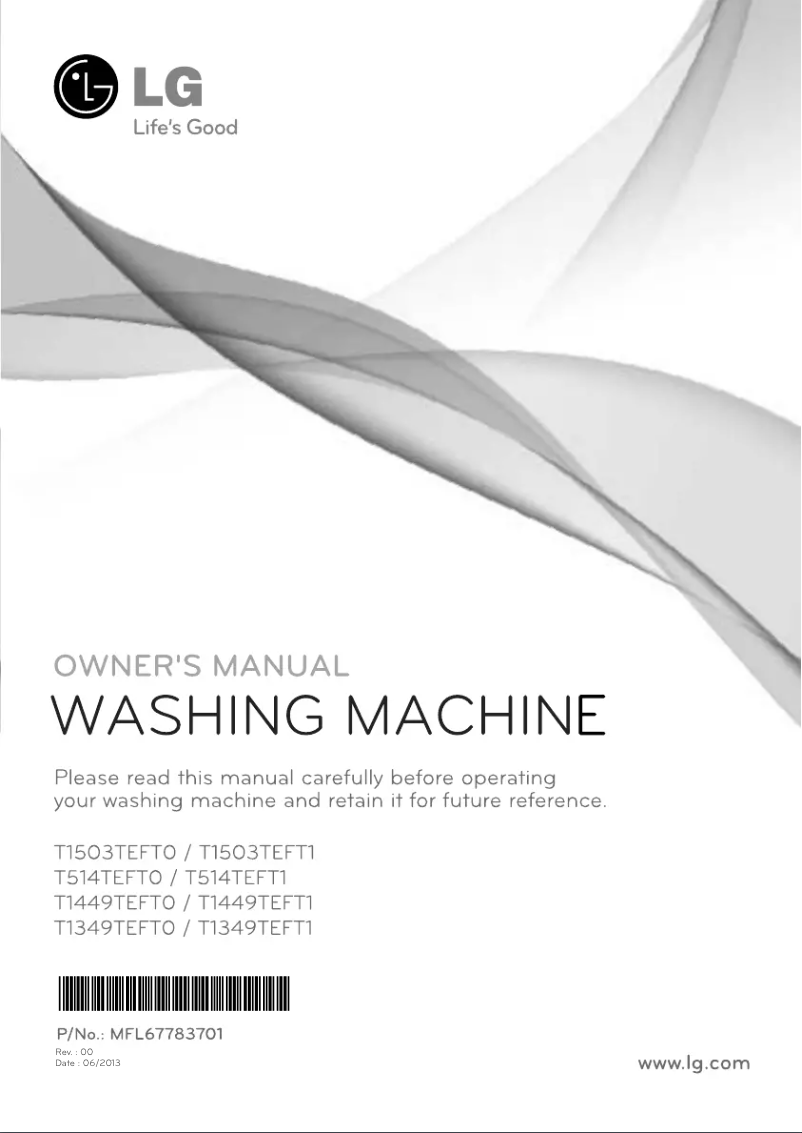 Image de la première page du manuel de l'appareil T1349TEFT