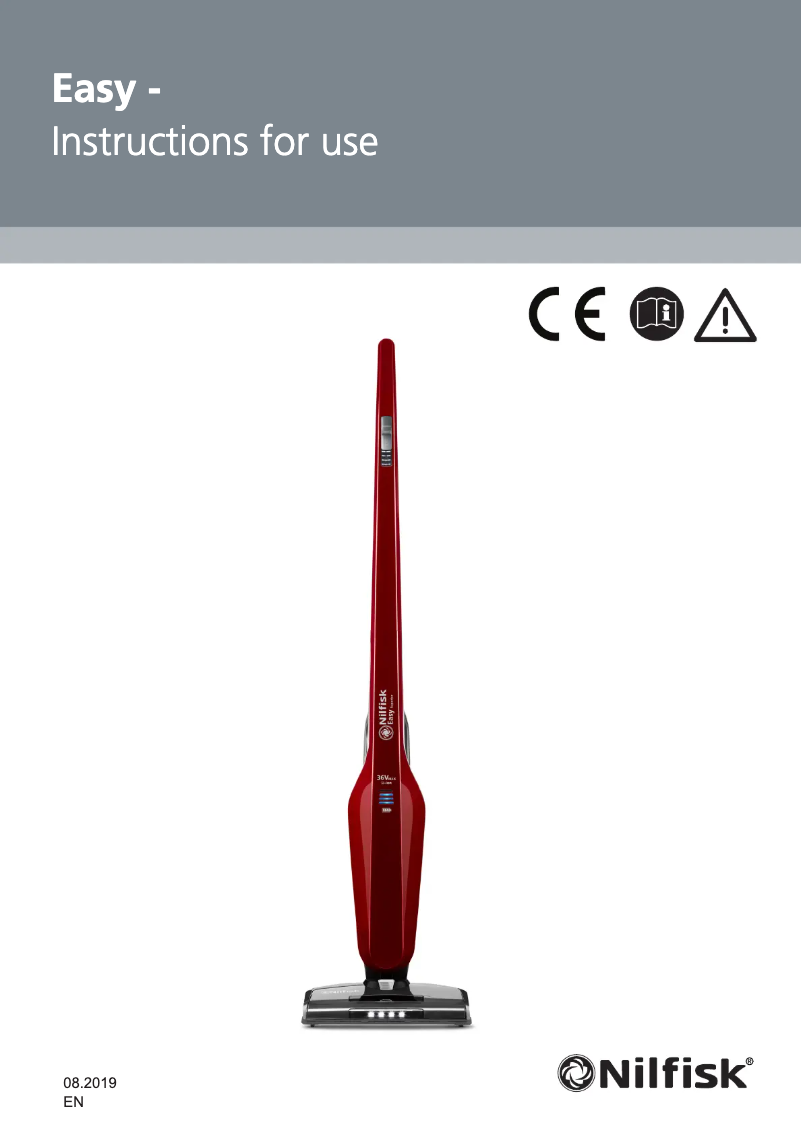 Page n°1 - Manuel utilisateur Nilfisk Easy 36VMAX