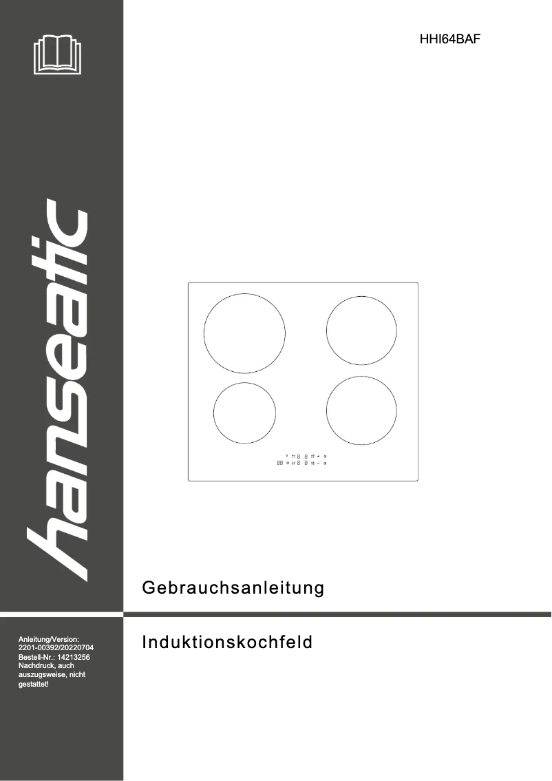 Página 1 del manual Manual de usuario Hanseatic HHI64BAF