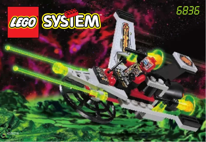 Image de la première page du manuel de l'appareil Space 6836