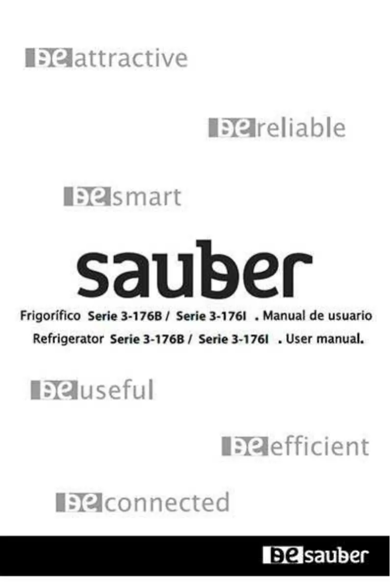 Page 1 de la notice Manuel utilisateur Sauber SERIE 3-176I