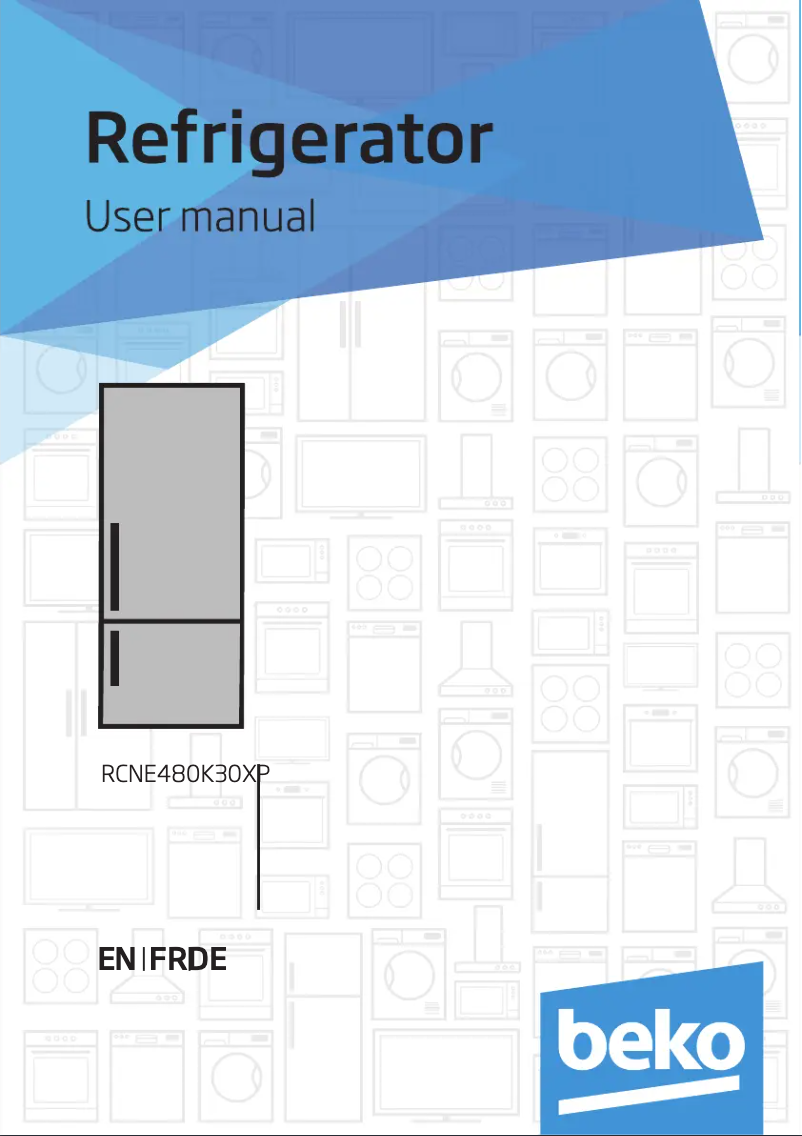 Image de la première page du manuel de l'appareil RCNE480K30XP