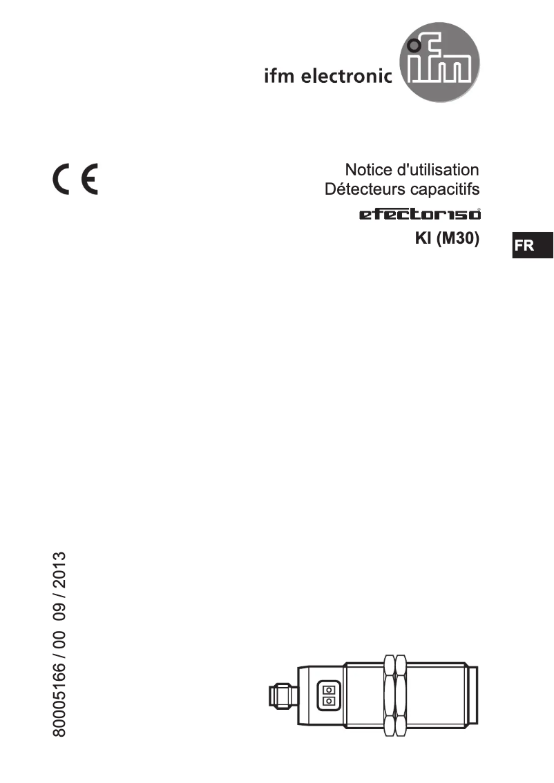 Page n°1 - Manuel utilisateur IFM KI5084