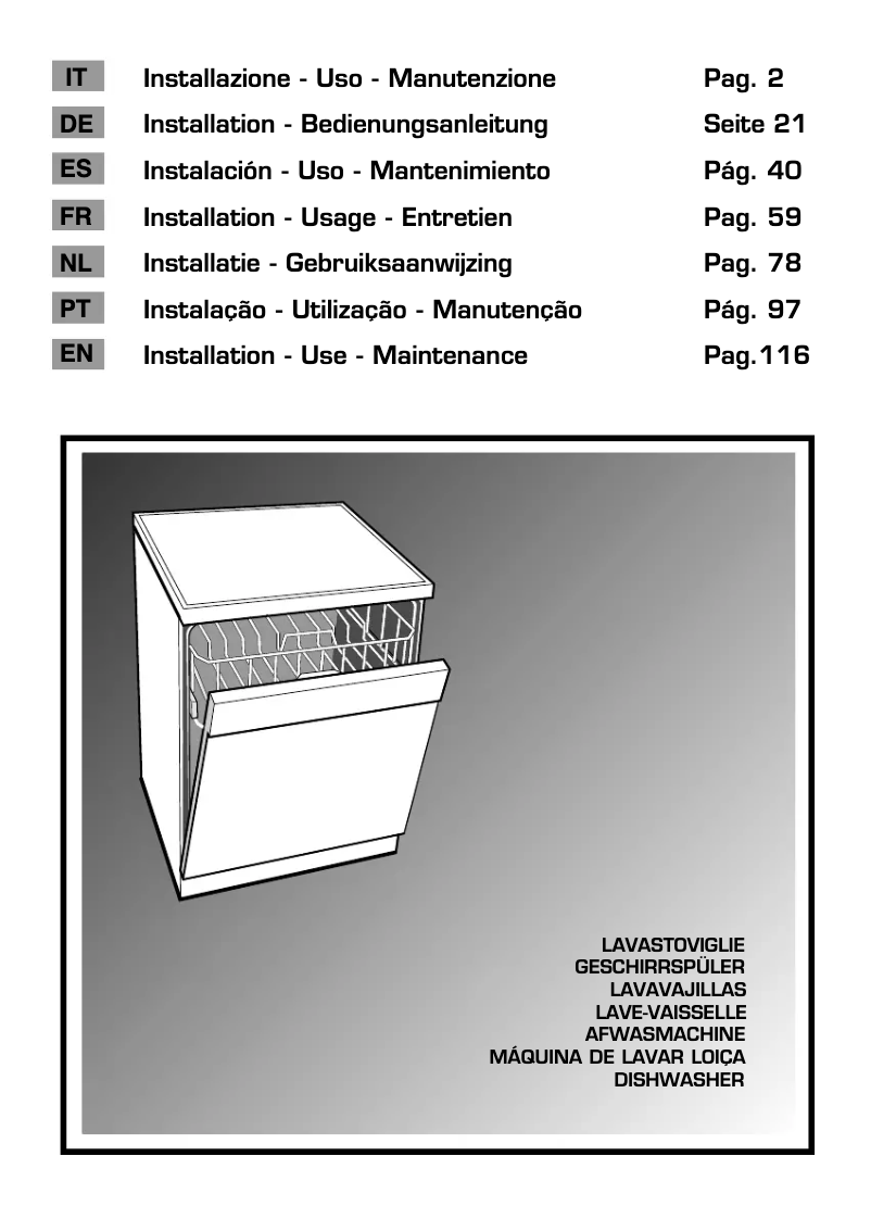 Page 1 de la notice Manuel utilisateur Hoover HDP 3T60PWDFX