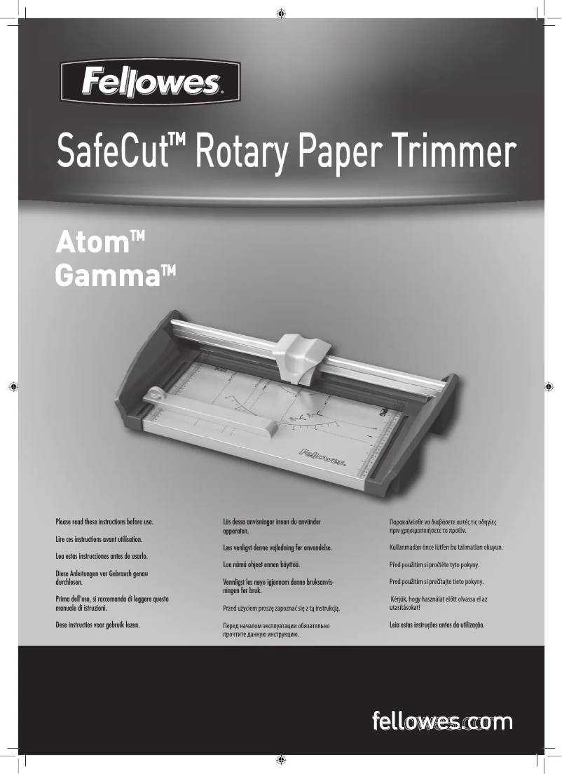 Imagen de la primera página del manual del dispositivo Gamma A3