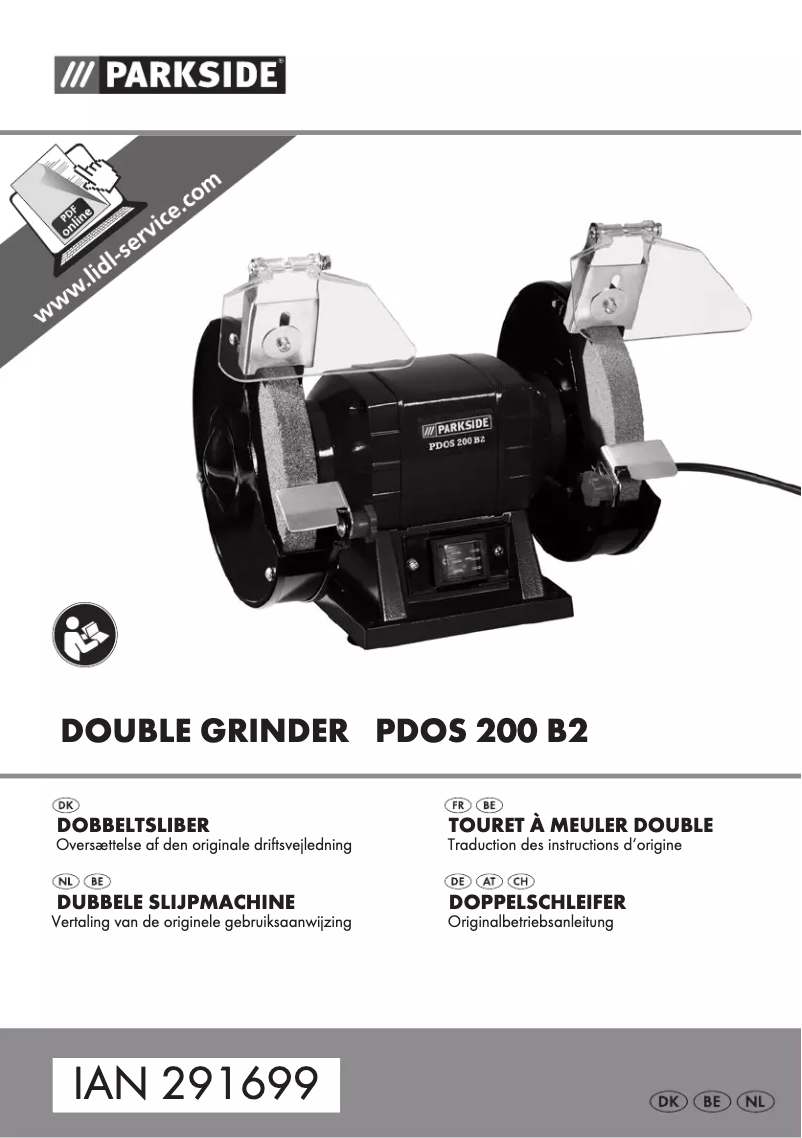 Image de la première page du manuel de l'appareil PDOS 200 B2