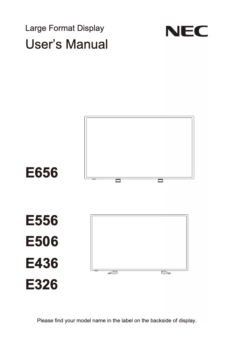 Imagen de la primera página del manual del dispositivo E436
