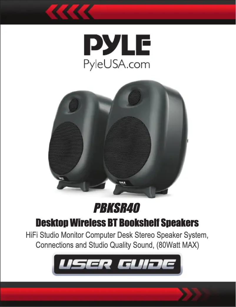 Image de la première page du manuel de l'appareil PBKSR40