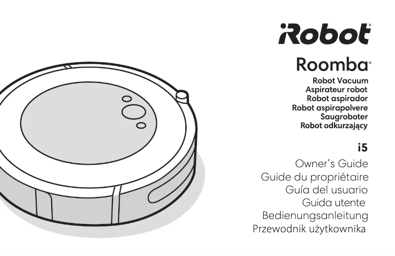 Page n°1 - Manuel utilisateur iRobot Roomba i5+