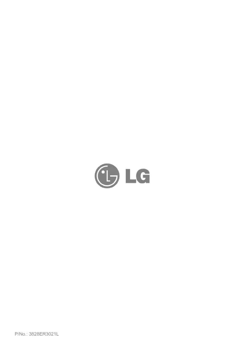 Page n°1 - Manuel utilisateur LG WD-12117FD