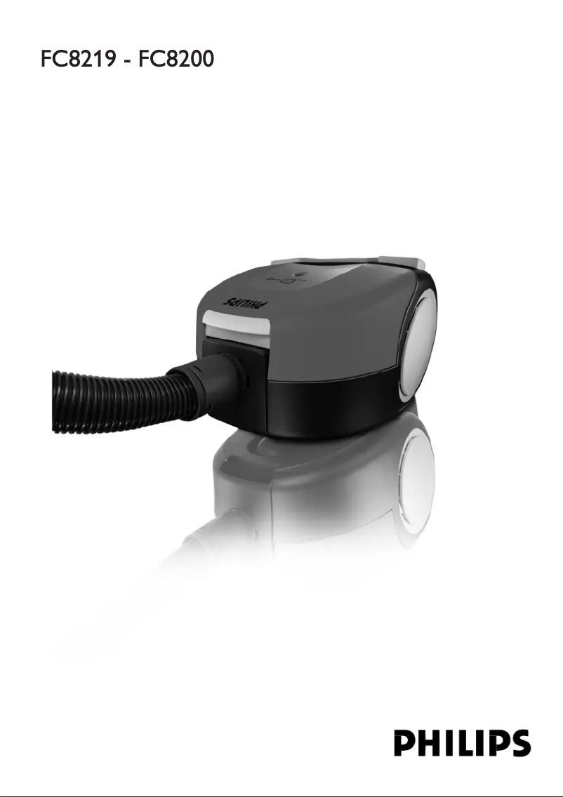 Page 1 de la notice Manuel utilisateur Philips FC8209