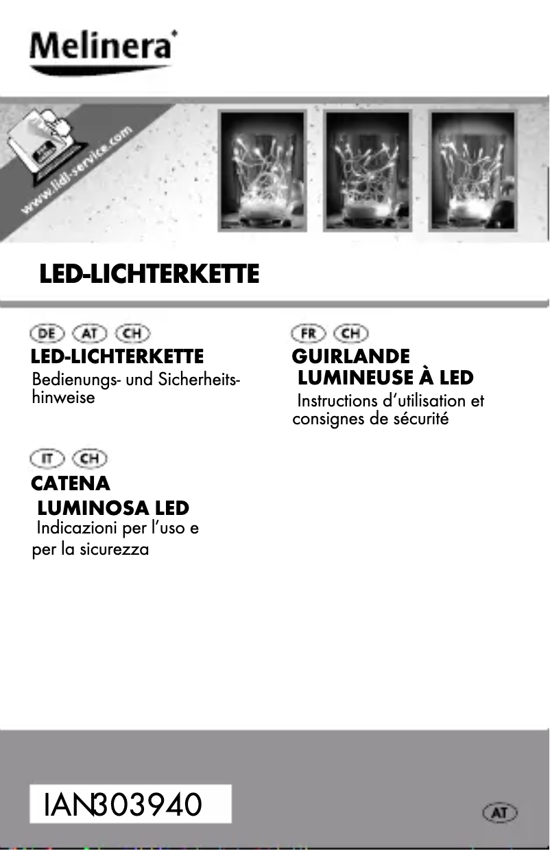 Image de la première page du manuel de l'appareil IAN 303940