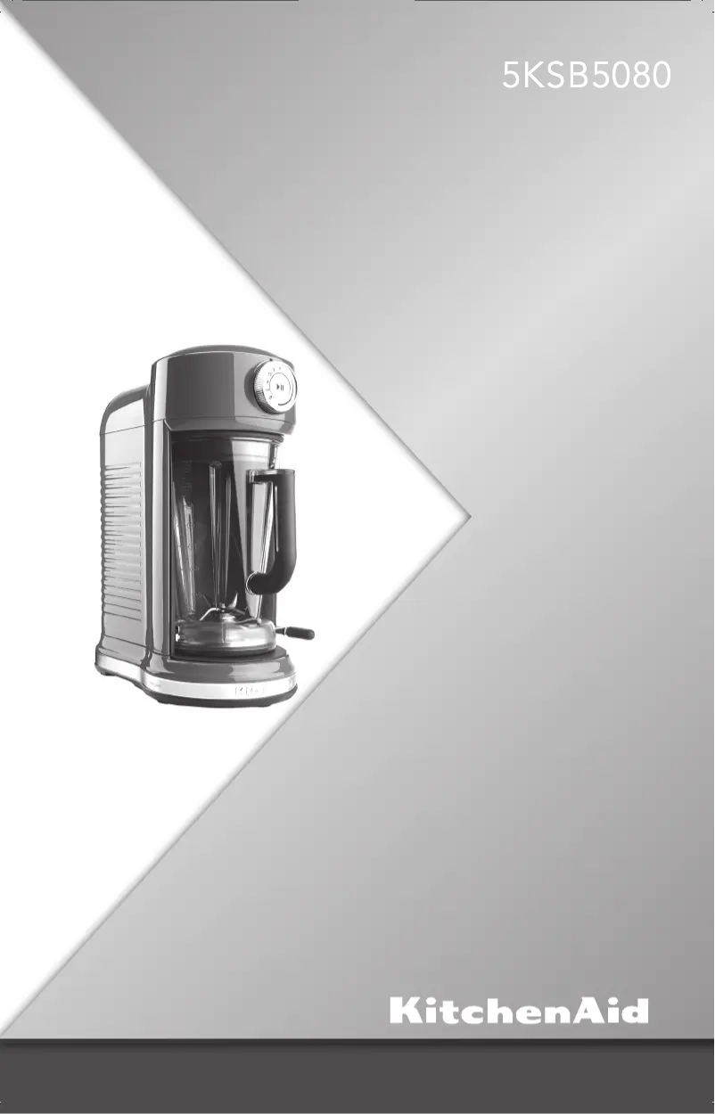Page n°1 - Manuel utilisateur KitchenAid 5KSB5080
