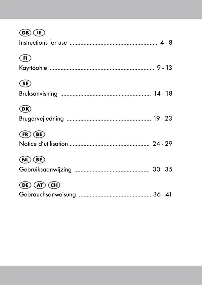 Page 1 de la notice Manuel utilisateur Playtive IAN 96811