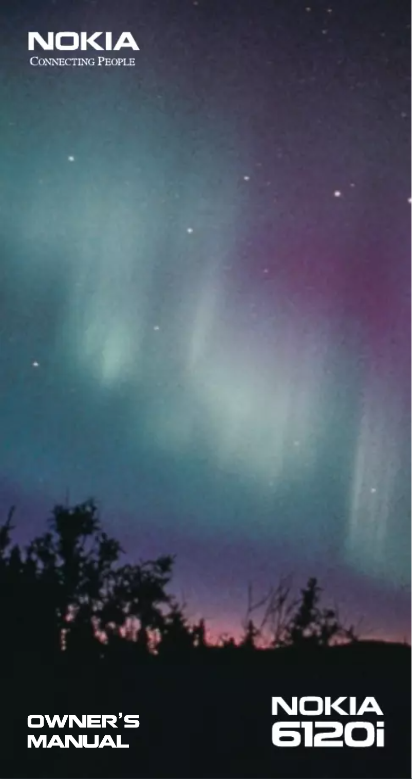 Página 1 del manual Manual de usuario Nokia 6120i