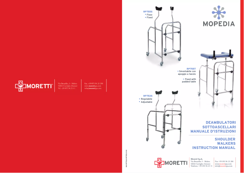 Page n°1 - Manuel utilisateur Mopedia RP753S