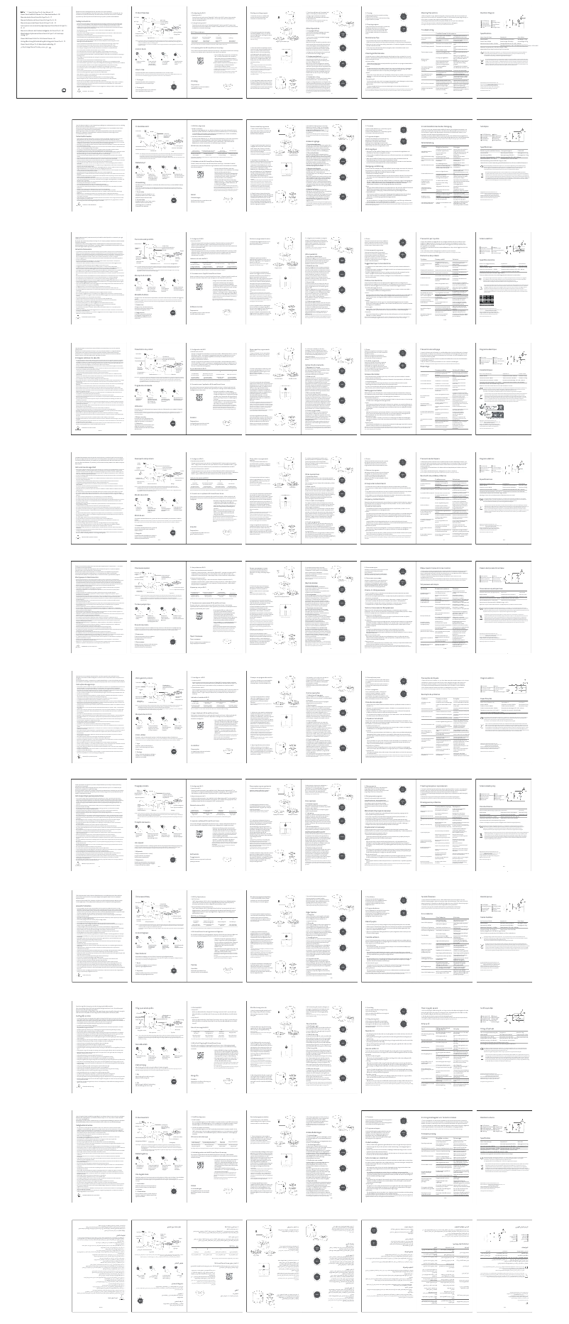 Image de la première page du manuel de l'appareil Mi Smart MAF05
