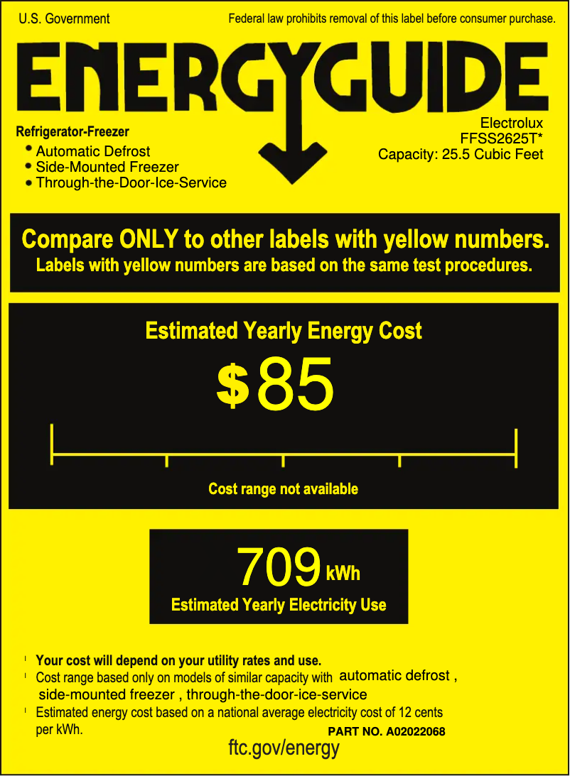 Image de la première page du manuel de l'appareil FFSS2625T
