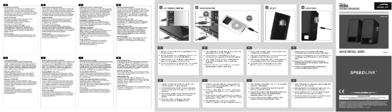 Page 1 de la notice Manuel utilisateur Speed-Link Viora SL-8011-BK